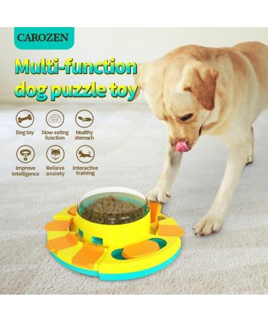 CAROZEN Interactive Dog Puzzle Toy for Training & Treat Dispensing - Large, Small, and Medium Dogs - Enhance Your Pet's Intelligence - Buy Online on GoSupps.com