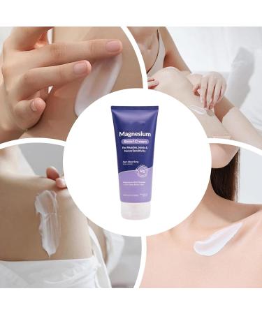  WJnflQN Muscle Cream | 100ml Fast-Absorbing Moisturizing Cream for Joints - For Feet - For Women and Men - Neck Shoulders Back Waist Hands Legs Feet - Buy Online on GoSupps.com