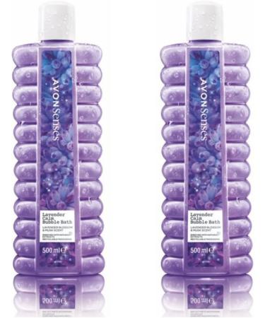 Avon Lavender and Musk Bubble Bath Set - 2 x 500ml Lavender Bubble Baths - Buy Online on GoSupps.com