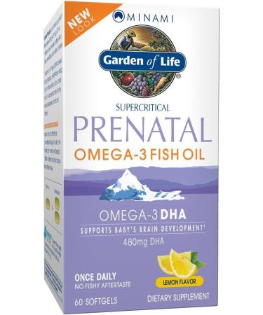 Garden of Life Prenatal Support Bundle Minami Prenatal DHA Omega 3 Fish Oil (60 Soft gels) + Dr. Formulated Once Daily Prenatal Probiotics for Mom & Baby (30 Vegetarian Capsules) Gluten Free Prenatal Bundle - Buy Online on GoSupps.com