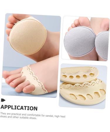 Shop NOLITOY Tabi Socks - Metatarsal & Heel Protector Half Socks for Women | Breathable Ice Silk High Heel Pads - Buy Online on GoSupps.com