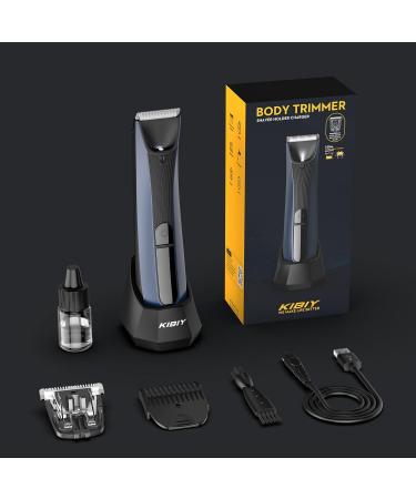 Buy Kibiy Men's Intimate Razor - LED & IPX7 Waterproof Body Hair Trimmer with Anti-Cut Blades - Buy Online on GoSupps.com