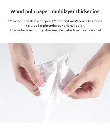 Roll of 500 Lint-Free Cellulose Wipes Nail Gel Remover Pads Nail Art Gel Polish Remover Cotton Pad Acrylic False Nails Polish Remover Wipe - Buy Online on GoSupps.com