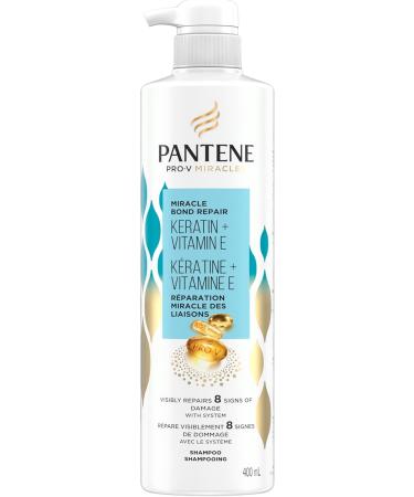 Pantene Pro-V Miracles Bond Repair Keratin + Vitamin E Sulfate-Free Shampoo 400mL - Buy Online on GoSupps.com