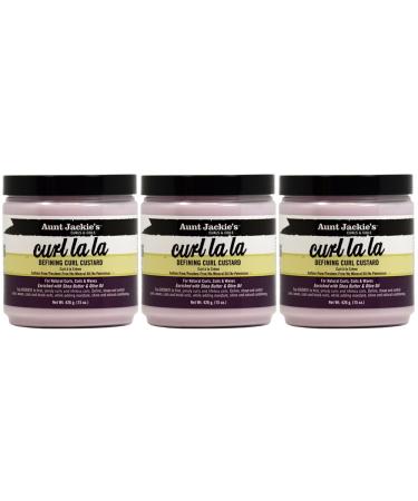 Aunt Jackie's Curls & Coils Moisturizing Sealing Flaxseed Recipe 3-Pack