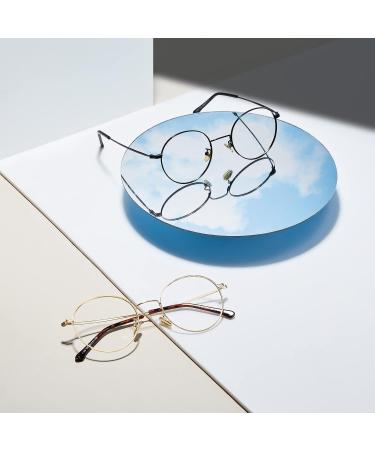 Cyxus Blue Light Filter Glasses - 2 Pack Round Metal Non-Prescription Anti-Blue Light for Computer & Phone - Buy Online on GoSupps.com