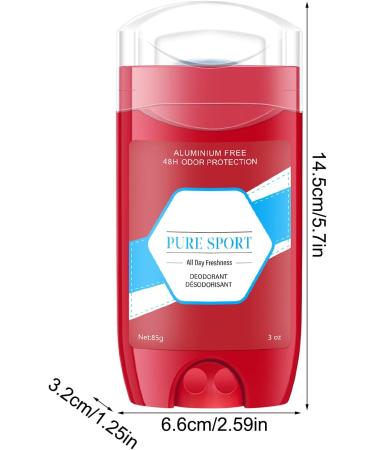  Generisch Anti-odor body gel - Stick to reduce perspiration - 85 g - Deodorant for women men and teenagers for underarm freshness - Buy Online on GoSupps.com