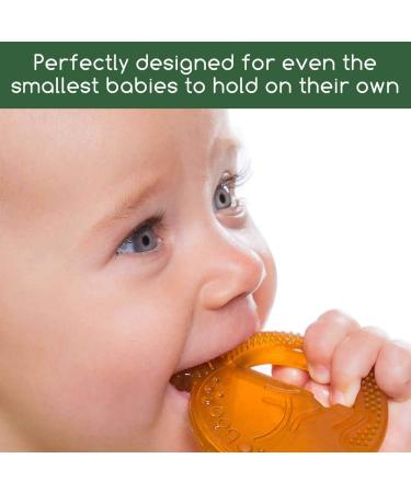 Bunny Boo Natural Rubber Teether | Eco-Friendly Baby Teething Toy | Ship Internationally - Buy Online on GoSupps.com