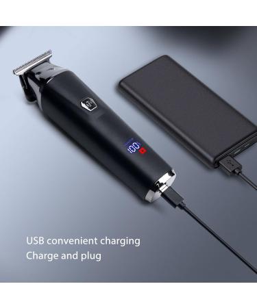 Hair Clippers for Men&Women Powerful Motor Low Noise Hair Clipper with LCD Display and USB Charging Portable Trimmer for Hair Salon Complete Kit - Buy Online on GoSupps.com