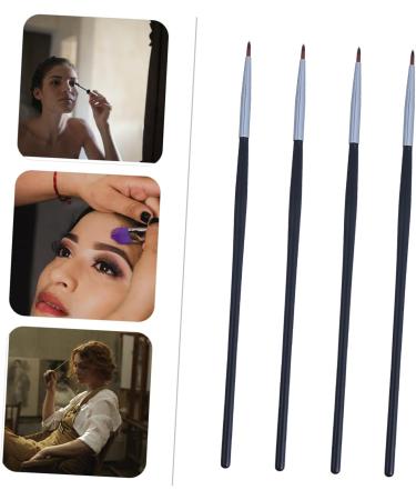 SOESFOUFU 4pcs Fine Eyeliner Brush Makeup Applicators Angled Eyeliner Brush Thin Girls Eyeliner Applicator Set - Buy Online on GoSupps.com