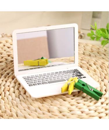 Atyhao Mini Folding Pocket Makeup Mirror - Portable Polyethylene Glass Mirror for Home and Laptop Use - Buy Online on GoSupps.com