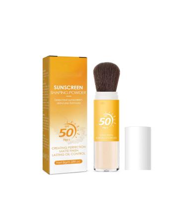 Sun Protection Setting Powder, Sun Protection Powder, Matte Finish Powder, Loose Powder, Makeup Foundation Finishing Powder High Definition, Gloss Control Powder (1PCS)