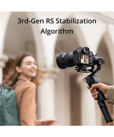 DJI RS 3 Mini 3-Axis Gimbal Stabilizer for Mirrorless Cameras - Lightweight Design, Tested Payload 2kg, Bluetooth Shutter Control, Vertical Shooting Support - Buy Online on GoSupps.com
