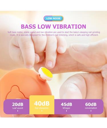 Hoement 1 Set Nail Grinder Safe Nail Trimming Tool Nail Polishing Accessory Safe Adults Nail Kit Electric Nail Trimmer Nail Trimmer Safe Polishing Kit Manicure Kit 7X7X3CM Orange - Buy Online on GoSupps.com