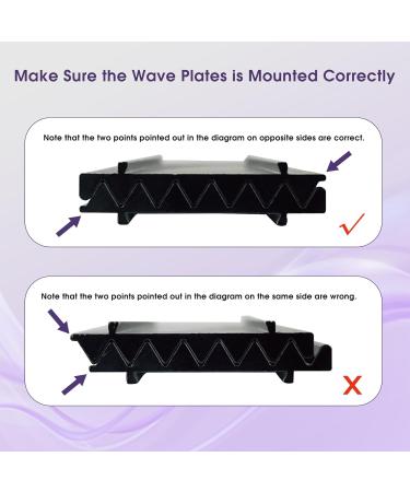 4-in-1 Janelove Hair Crimper & Volumizing Iron for Thin Fine Hair - Purple Gift for Women - Buy Online on GoSupps.com