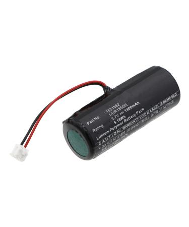 Synergy Digital Shaver Battery Compatible with Wella 1/UR18500L Shaver Battery (Li-ion 3.7V 1400mAh)