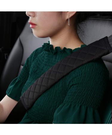 Uraqt 2-Piece Premium Seat Belt Pads - Comfortable Car Belt Cushions for Safe & Enjoyable Travel - Buy Online on GoSupps.com
