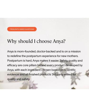 ANYA Multivitamin + Nipple Balm Bundle Postpartum Essentials for Women Postnatal Supplements for Breastfeeding - Buy Online on GoSupps.com