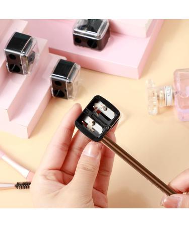 15 Pcs Dual Cosmetic Pencil Sharpener - Compact Makeup Sharpeners for Eyeliner and Lip Liner Pencils - Buy Online on GoSupps.com