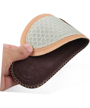 GLEAVI Leather Insoles - 2 Pairs Breathable Cowhide Orthotic Shoe Pads | Sweat Absorbing Non-Slip Comfort - Buy Online on GoSupps.com