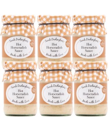 Mrs Darlington's Hot Horseradish Sauce - 180g - Pack of 6