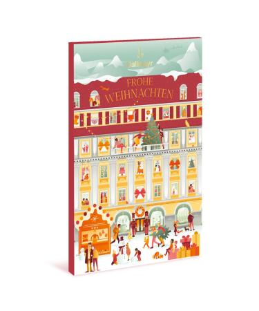 Dallmayr Advent calendar with 24 pyramid bags made from the finest teas 1 pack (1 x 61.4 g) - Buy Online on GoSupps.com