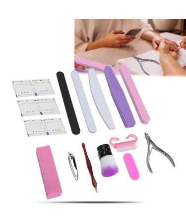 Nail Art Tool Set nail polish stripes and Dead Skin File Clipper Professional Nail Art Tools for the Salon at home decorative accessories for Nail Art DIY