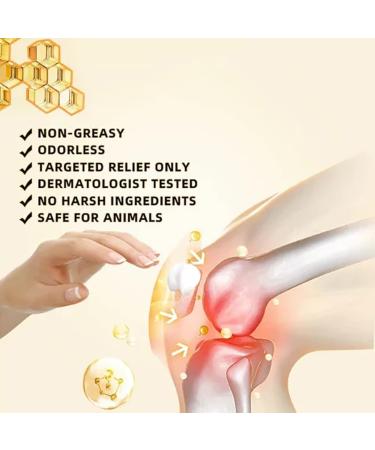 3PCS Bostore Canadian Bee Venom Alleviating Bone Pain Cvreoz Australian Honey Bee Cream New Zealand Bee Venom Joint Relief Cream Joint Relief Gel Pain Relief Cream - Buy Online on GoSupps.com