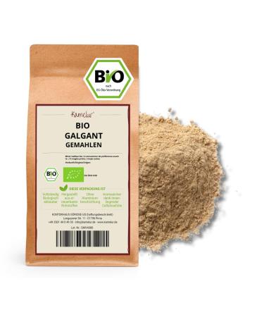500 g organic galangal ground - organic aromatic galangal powder no additives - packaged in biodegradable packaging
