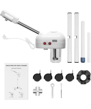 Professional Facial Steamer | Soft Skin Natural Aromatherapy | 750W Hot Facial Sauna Ozone Function Vaporizer Steamer Device 750ml - Buy Online on GoSupps.com