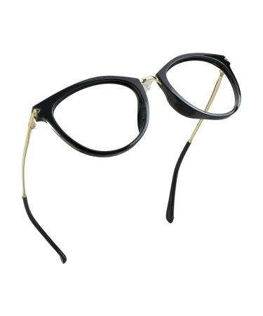 LifeArt Blue Light Blocking Glasses Anti Eyestrain Computer Reading Glasses Gaming Glasses TV Glasses for Women Men Anti Glare (Black 3.50 Magnification) +3.50 Magnification 905_c1