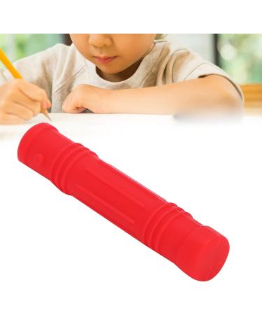 Chewable Silicone TENS Pencils & Safe Bite Ring - Eco-Friendly Sensory Pacifier for Autism | Oral Repair Set with Red Saber Pen - Buy Online on GoSupps.com
