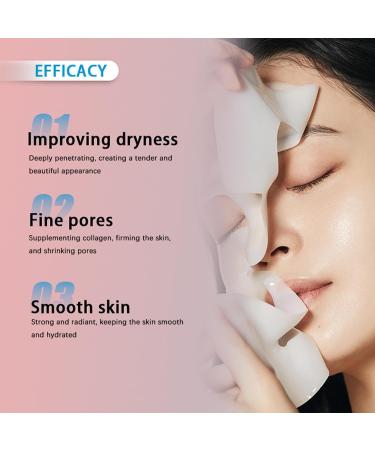 Collagen Mask Overnight Collagen Face Mask - Deep Collagen Anti Wrinkle Lifting Mask Collagen Overnight Face Mask - Hydrating Face Masks Beauty Sheet Mask Overnight Collagen Face Mask (3) - Buy Online on GoSupps.com