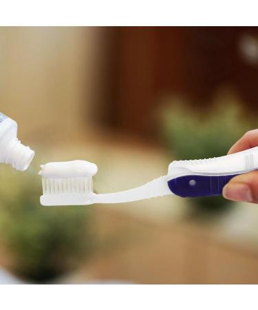 Buy Healvian Travel Toothbrush Set - 6 Foldable Multi-Colored Toothbrushes with Integrated Case for Camping Hiking & Travel | Portable & Compact - Buy Online on GoSupps.com