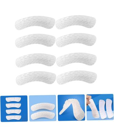 FRCOLOR High Heel Stickers - 4 Pairs Breathable Heel Pads & Inserts for Foot Protection | Transparent Adhesive Liners for Blush Heels & Sneakers - Buy Online on GoSupps.com