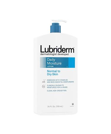 Lubriderm Daily Moisture Hydrating Lotion with Pro-Vitamin B5 - 24 fl. oz - Buy Online on GoSupps.com