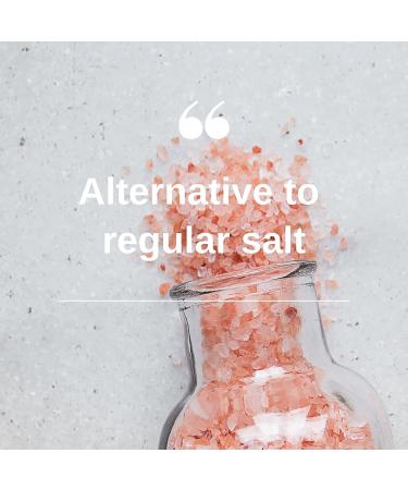 Himalayan Pink Salt Coarse Grinder 8 oz - Unrefined Non-Idoized Halal Kosher - Healthy Minerals for Cooking - Buy Online on GoSupps.com