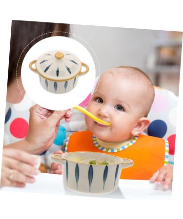 VICASKY Complementary Kids Desserts Cooking Creative with Eating Home Kitchen Dual-Handle Dessert Ceramic - Buy Online on GoSupps.com