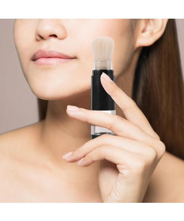 DOITOOL Retractable Blush Brush & Refillable Loose Powder Bottle - Portable Liquid Brush for Highlight Contour & Blush Cosmetics - Perfect for Travel - Buy Online on GoSupps.com