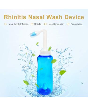 KTS Neti Pot Sinus Rinse Kit 300ml - Allergies Relief for Adults & Kids - Buy Online on GoSupps.com