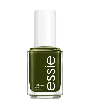 essie Nail Polish Cream Finish Force of Nature Forest Green 8-Free Vegan 0.46 fl oz