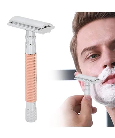 Buy Double Edge Safety Razor | Manual Non-Slip Long Handle for Men | Perfect for Home & Travel - International Shipping - Buy Online on GoSupps.com