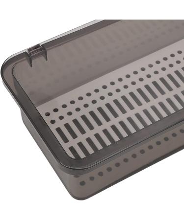 Portable Nail Art Brush Storage Box for Home Nail Salon Professional Makeup Brush Container Nail Art Tool Dust Brush Organizer Box - Buy Online on GoSupps.com