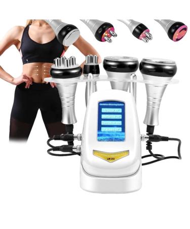 BCBKD 40K Slimming Device Anti Cellulite Device: 4 in 1 Lipocavitation Radiofrequency Face and Full Body Slimming and Firming Massager