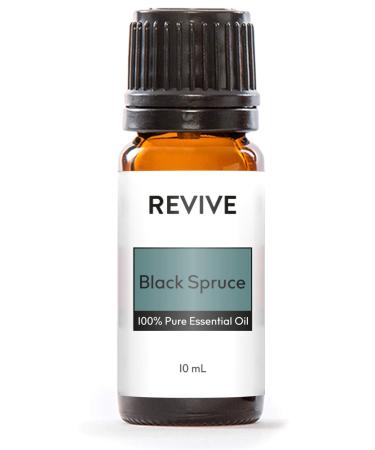 Black Spruce Essential Oil by Revive Essential Oils - 100% Pure Therapeutic Grade for Diffuser Humidifier Massage Aromatherapy Skin & Hair Care