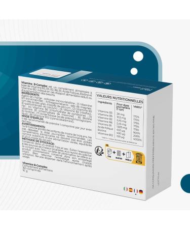 T-Rex Integratori Vitamine B Complexe 160 Comprim s Vegan (5 Mois d'Approvisionnement) - Haute Dose de Vitamine B12 Acide Folique Biotine Niacinamide - D fenses Immunitaires pour Hommes Femmes - Buy Online on GoSupps.com