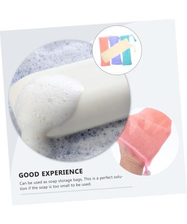 VINTORKY 4pcs Soap Foaming Mesh Bag Soap Sleeve Soap Pouches Foam Soap Foaming Bags Exfoliator Foam Face Pe - Buy Online on GoSupps.com