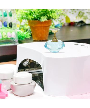 Beaupretty Nail Supplies Press on Nail Stand Nail Stand for Press on Crystal Diamond Hand Model Shoot Ornament Diy Nail Art Display Stand Manicure Accessories Blue Nail Crystal Holder As Shown 1 - Buy Online on GoSupps.com
