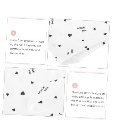 minkissy 6 Pairs Nail Gloves Uv Protection Gloves for Manicures Reusable Uv Gloves Fingerless Uv Gloves Nail Gel Nail Uv Lamp Manicure Gloves White Miss Polyester Hand Grill Lamp - Buy Online on GoSupps.com