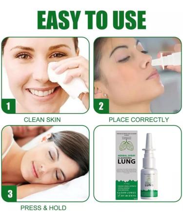 Lung Detox Herbal Cleansing Spray | Relief for Smokers & Stuffy Nose | Viral Lung & Respiratory Support - Buy Online on GoSupps.com